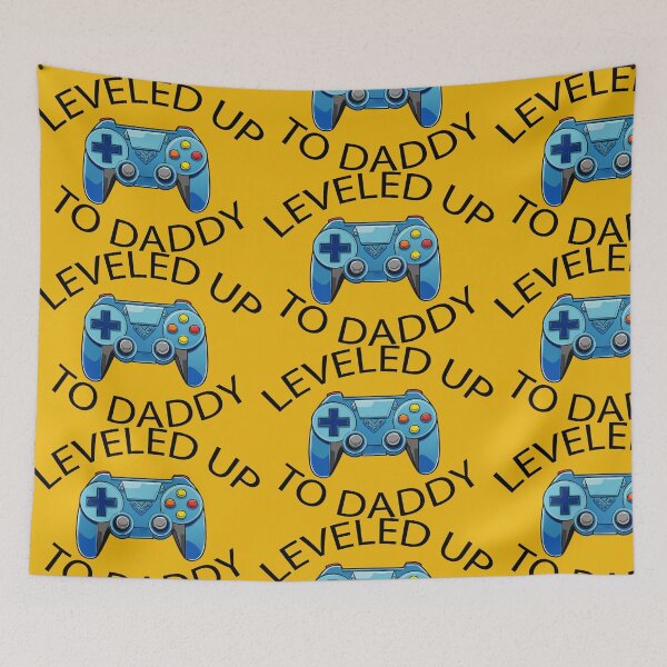 Item preview, Leveled up to daddy designed and sold by ericrautenbach.