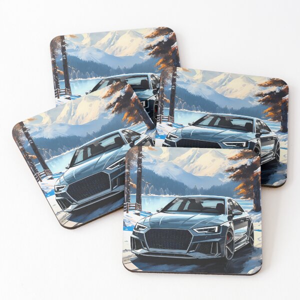 Item preview, Sports Sedan Meets Winter Wonderland designed and sold by RevUpDesign.