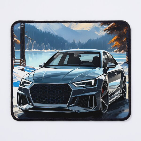 Item preview, Sports Sedan Meets Winter Wonderland designed and sold by RevUpDesign.