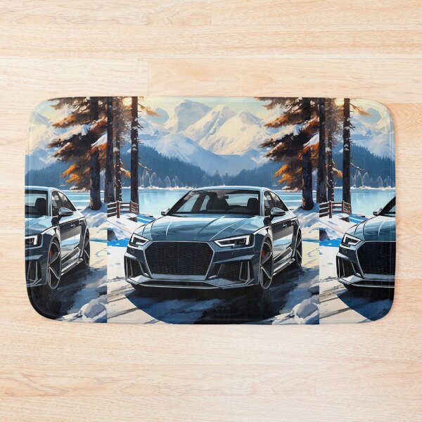 Item preview, Sports Sedan Meets Winter Wonderland designed and sold by RevUpDesign.