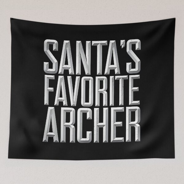 Item preview, Santas Favorite Archer designed and sold by Dilwish5.