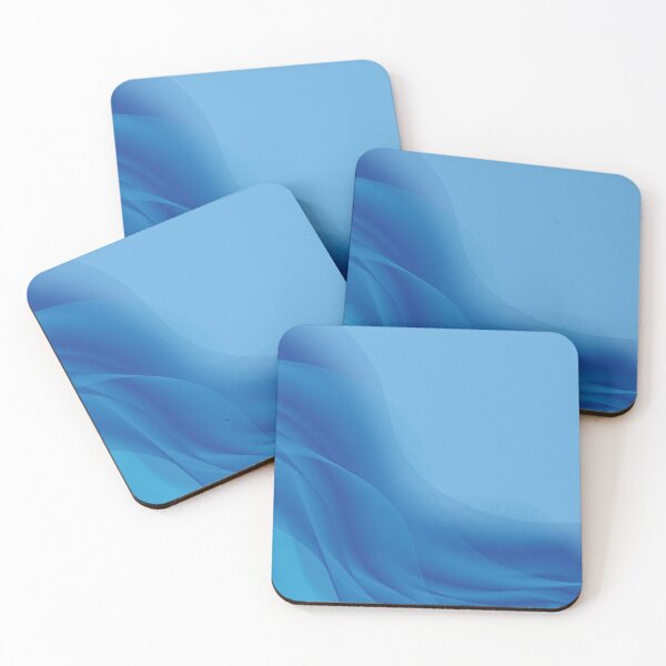 Item preview, Blue gradient satin ribbon elegant background design designed and sold by KC-DESIGN.