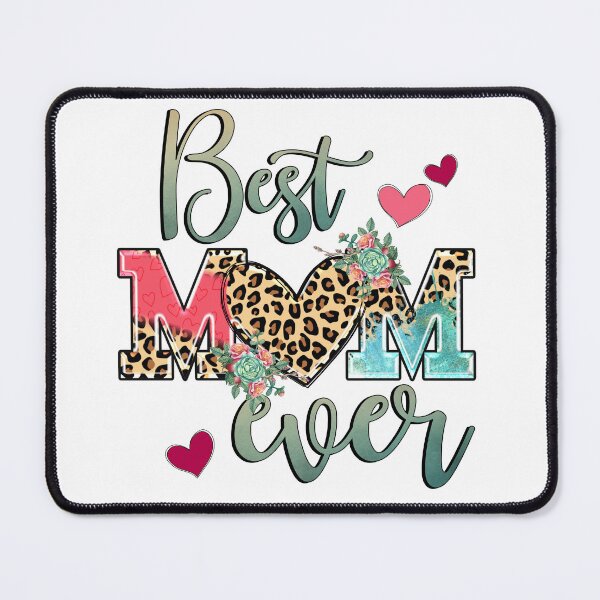 Item preview, Best Mom Ever - Stylish Leopard and Floral Design designed and sold by Fernandink1.
