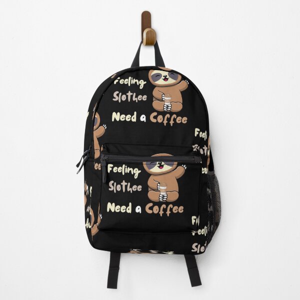 Item preview, Funny Work Slothee Need a Coffee  designed and sold by Luckyart5.