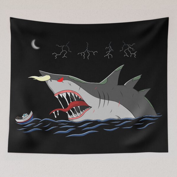 Item preview, The Ancient Mutant Megalodon designed and sold by TheMutantPencil.