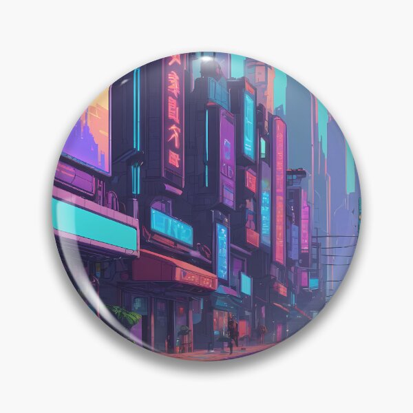 Item preview, Cyberpunk Pixel Art City Street designed and sold by papi1998.