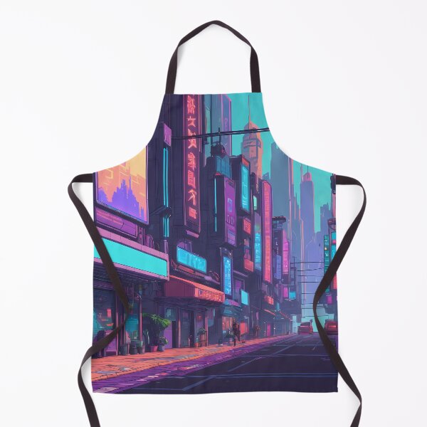 Item preview, Cyberpunk Pixel Art City Street designed and sold by papi1998.