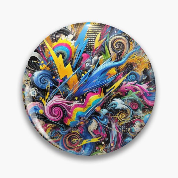 Item preview, Color Chaos – Explosion of Creativity for New Year designed and sold by Sigtrix.