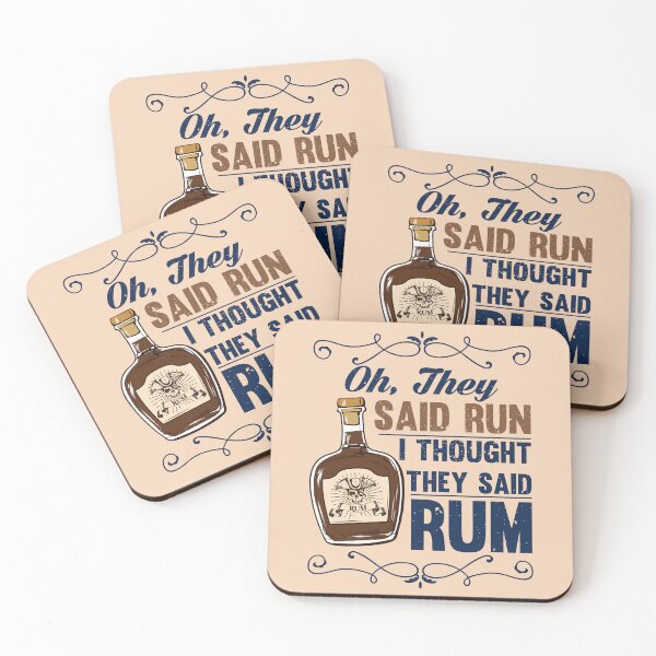 Item preview, Oh, They Said Run I Thought Thet Said Rum designed and sold by ChemicalXShop.