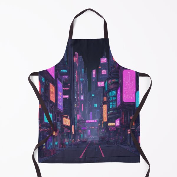 Item preview, Cyberpunk Pixel Art City Street designed and sold by papi1998.