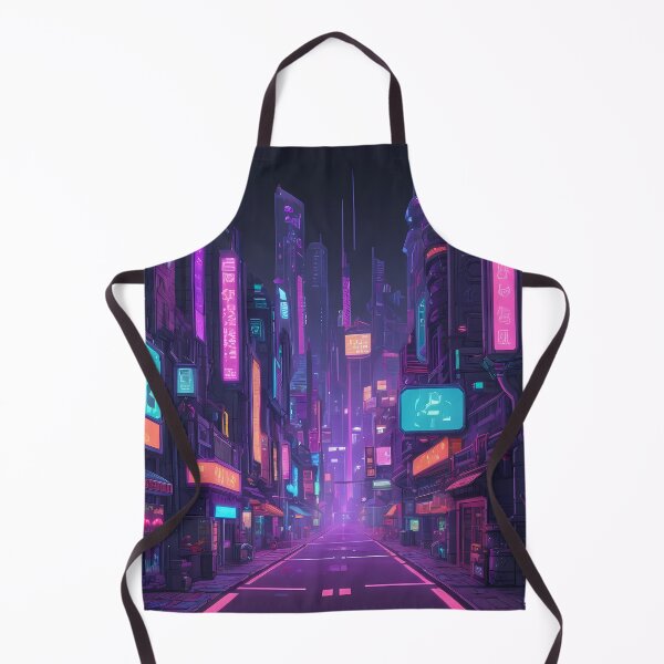 Item preview, Cyberpunk Pixel Art City Street designed and sold by papi1998.