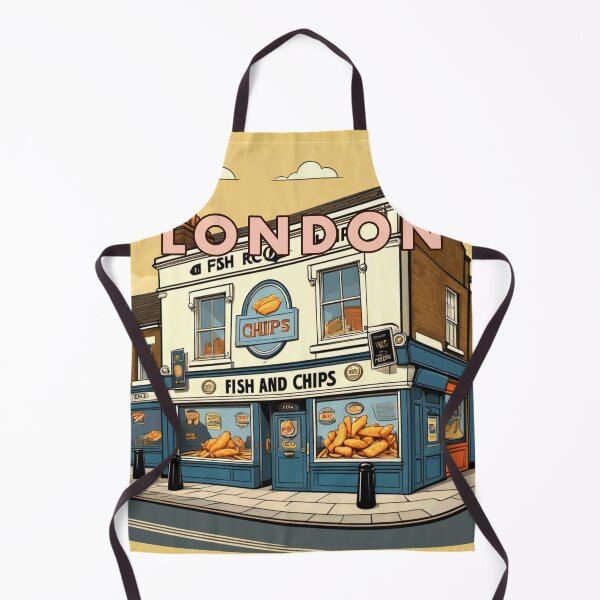 Item preview, London Fish 'n' Chips designed and sold by GhumGham.