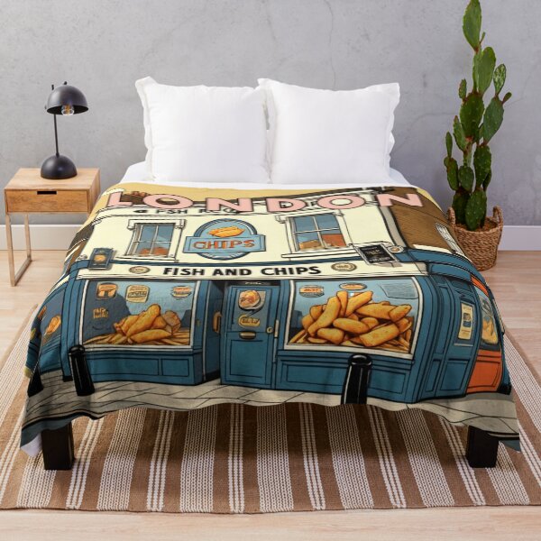 Item preview, London Fish 'n' Chips designed and sold by GhumGham.