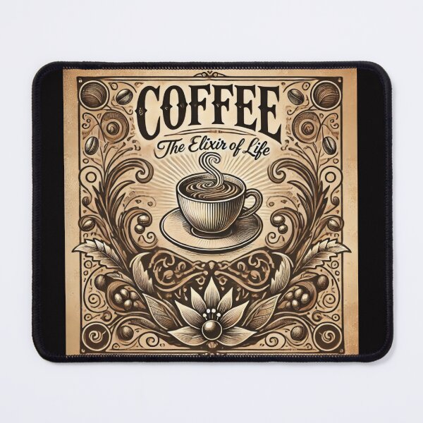 Item preview, Coffee: The Elixir of Life - A Nostalgic Tribute designed and sold by bb-tees-by-mlee.