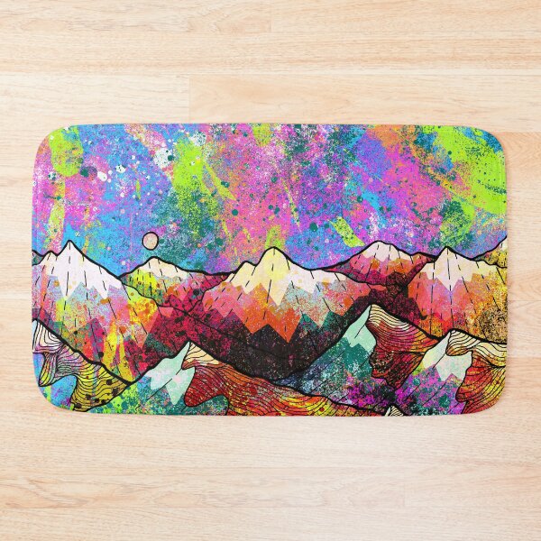 Item preview, Painted peaks designed and sold by Swadeillustrations.