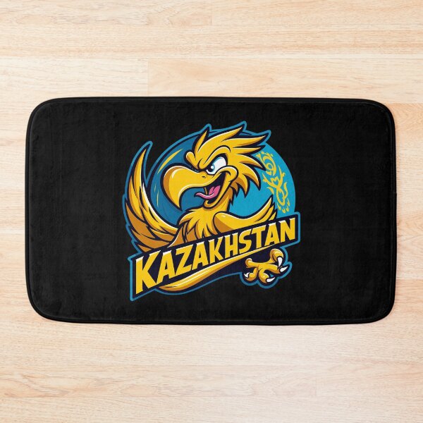 Item preview, Kazakhstan Eagle Coat of Arms Cartoon Flag Gift designed and sold by Pineapple-Tree.