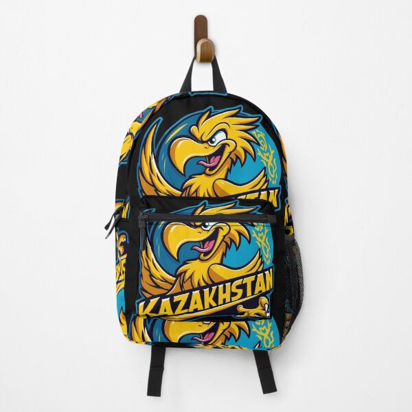 Item preview, Kazakhstan Eagle Coat of Arms Cartoon Flag Gift designed and sold by Pineapple-Tree.