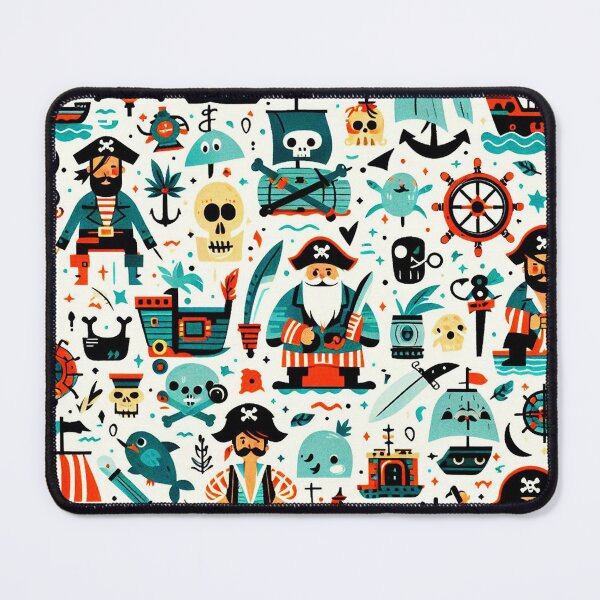 Item preview, Much Pirate Fantasy Funny designed and sold by Arte Cartoon From TagTeam Group.