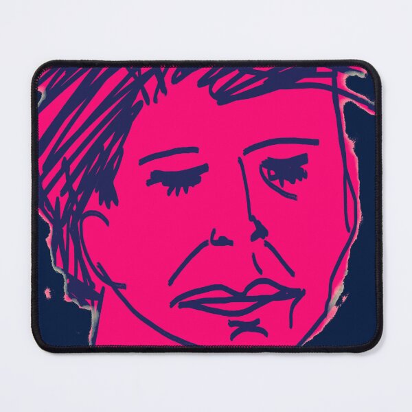 Item preview, Juliette Making A Salade - Navy Pink designed and sold by GeorginaxFraser.