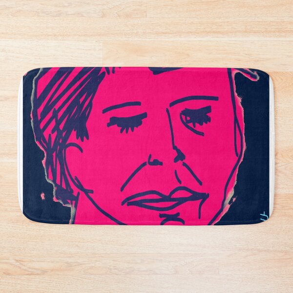 Item preview, Juliette Making A Salade - Navy Pink designed and sold by GeorginaxFraser.