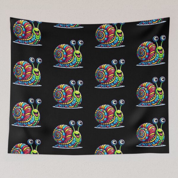 Item preview, Cool Colorful Snail designed and sold by FunnyDsgn.