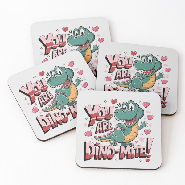 Item preview, You Are Dino-Mite Cartoon Dinosaur Design designed and sold by love3617.