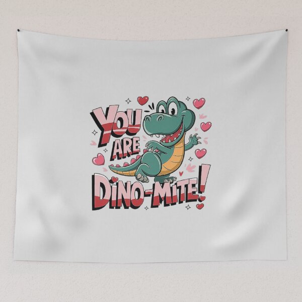 Item preview, You Are Dino-Mite Cartoon Dinosaur Design designed and sold by love3617.