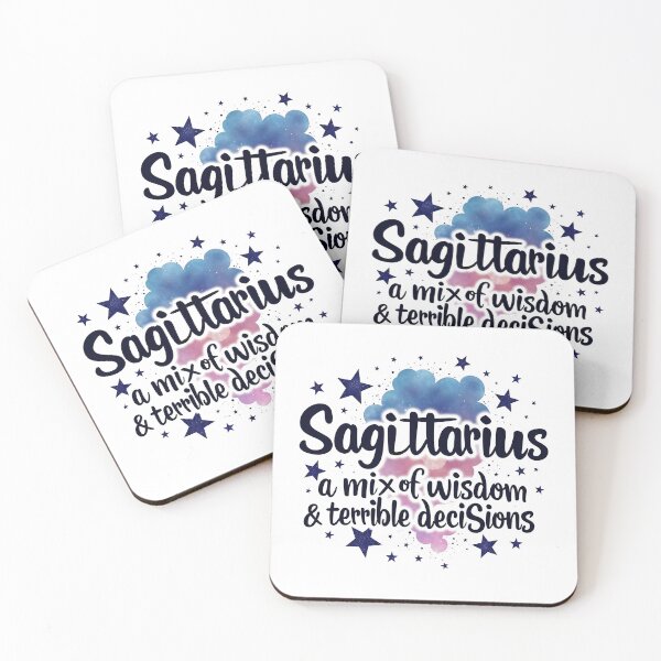Item preview, Sagittarius: A Mix of Wisdom and Terrible Decisions designed and sold by ArtLab-store.