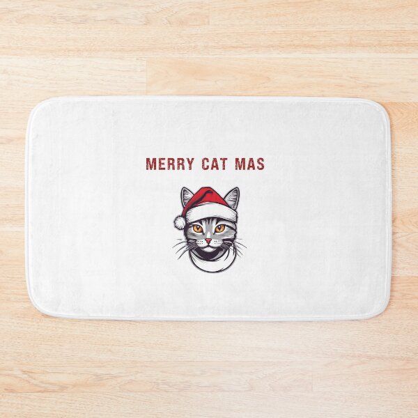 Item preview, Santa Hat Kitty, funny, gifts, red, cat, cute, girl, boy, you,  designed and sold by Ewelina  Niemiec.