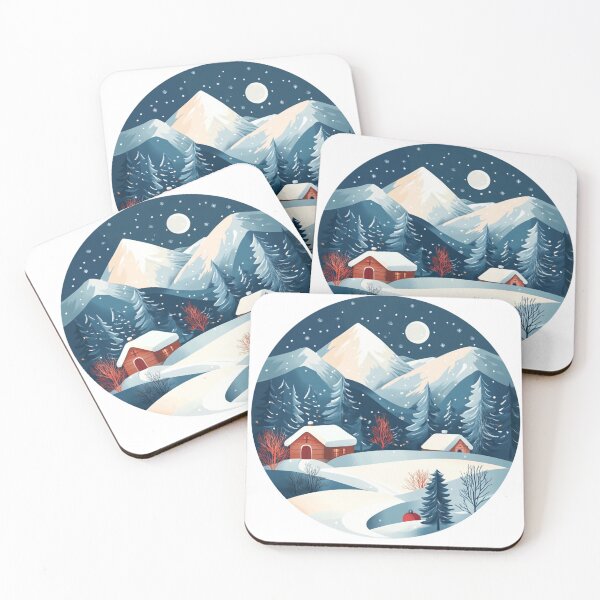 Item preview, Winter Village  designed and sold by NicolasGlowArt.