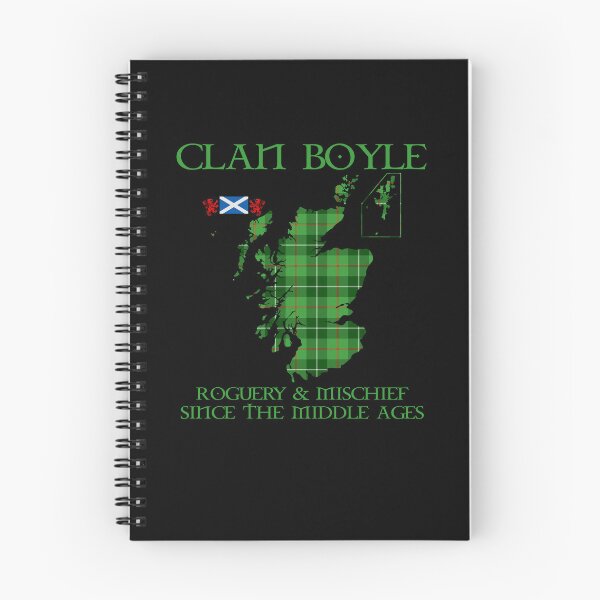 Artikelvorschau, Clan Boyle Tartan Schottland Karte Andreaskreuz Flagge und Löwe grassierend schottischen entworfen und verkauft von Clan1093.