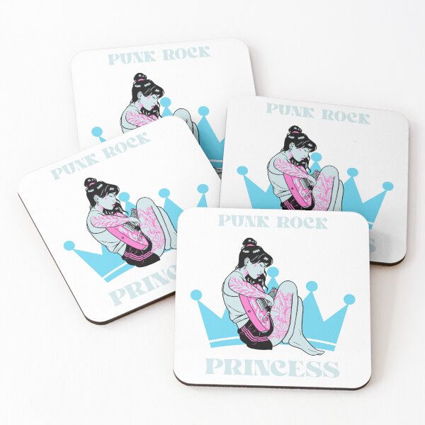 Item preview, PUNK ROCK PRINCESS T-SHIRT SOMETHING CORPORATE designed and sold by tattookaz.