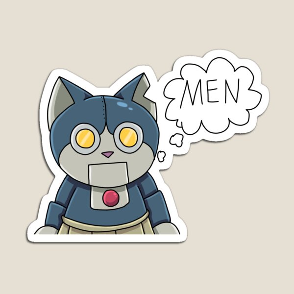 Item preview, Robonyan Pondering  designed and sold by GlossyToothpick.