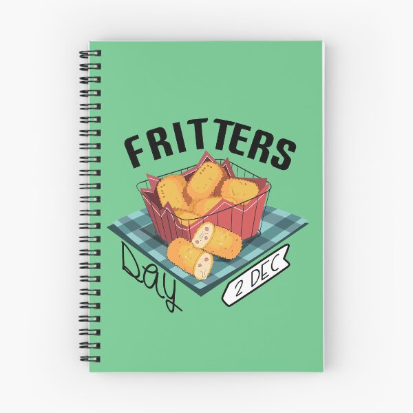 Item preview, 2 December Fritters Day - Wacky Holidays designed and sold by ChemicalXShop.