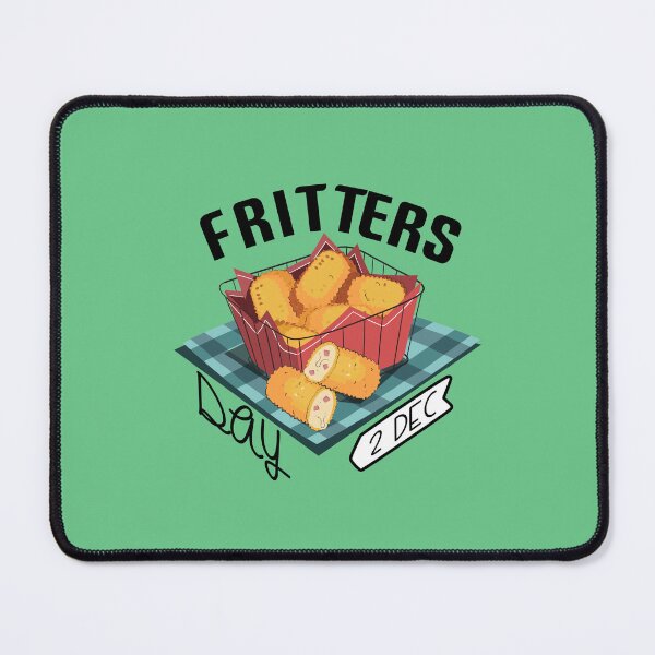 Item preview, 2 December Fritters Day - Wacky Holidays designed and sold by ChemicalXShop.