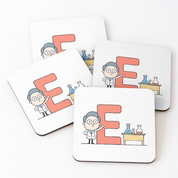 Item preview, Doodle Illustration of Letter E for experiment designed and sold by rasagamastore.