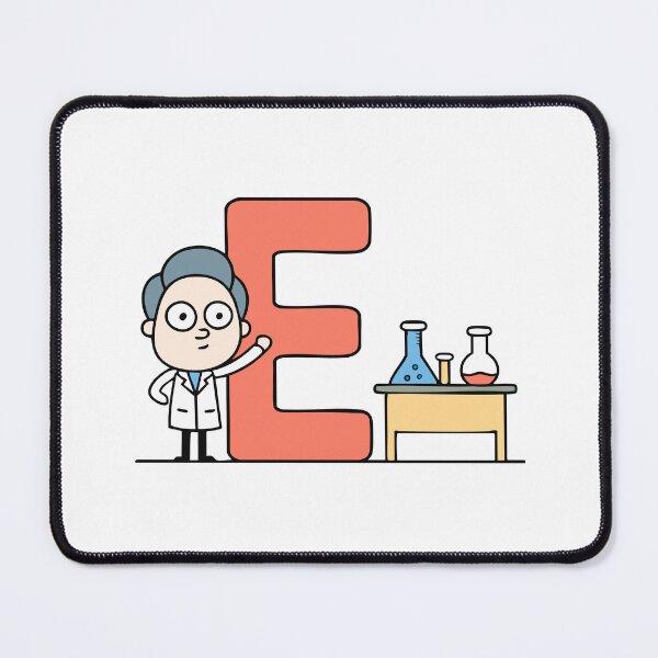 Item preview, Doodle Illustration of Letter E for experiment designed and sold by rasagamastore.