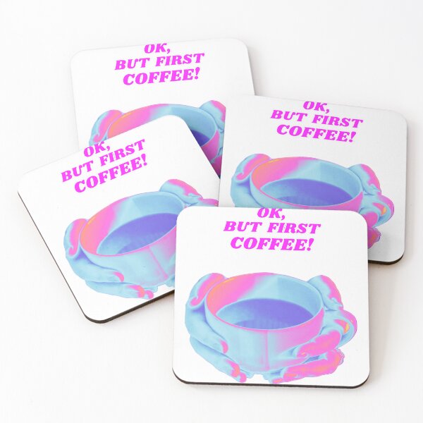 Item preview, Ok, but First Coffee! designed and sold by collecTee.