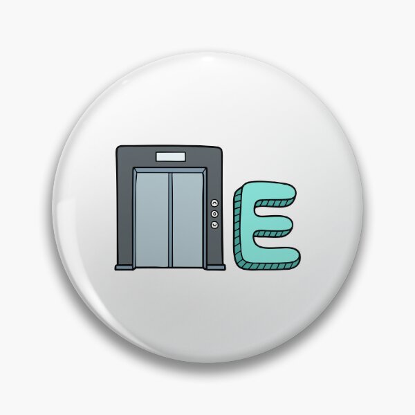 Item preview, Doodle Illustration of Letter E for elevator designed and sold by rasagamastore.
