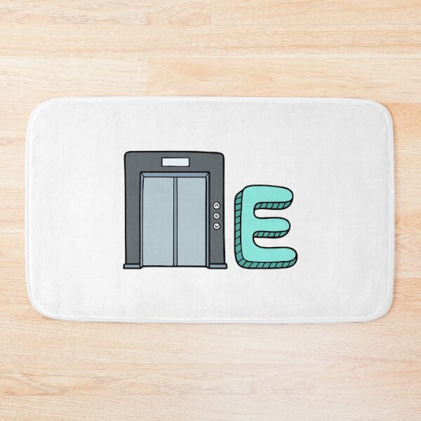 Item preview, Doodle Illustration of Letter E for elevator designed and sold by rasagamastore.