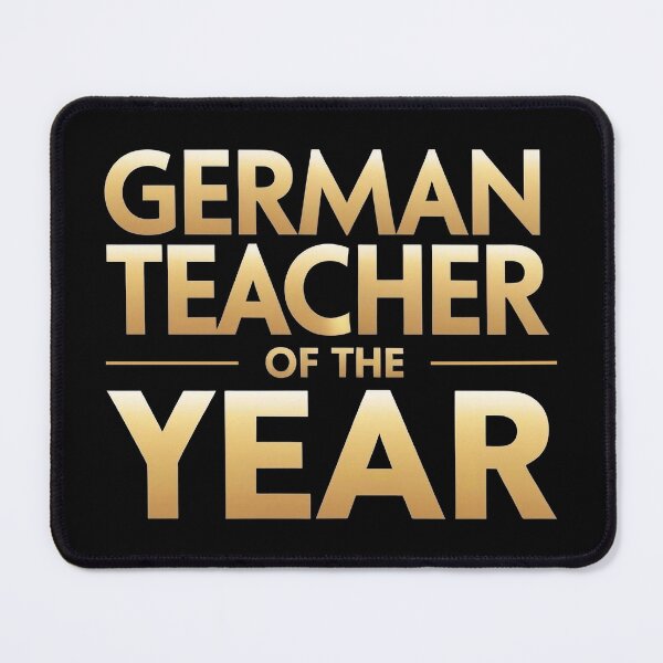 Item preview, German Teacher of the Year designed and sold by FreshArtFusion.