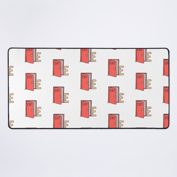 Item preview, Doodle Illustration of Letter E for exit door designed and sold by rasagamastore.