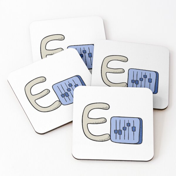 Item preview, Doodle Illustration of Letter E for equalizer designed and sold by rasagamastore.