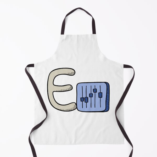 Item preview, Doodle Illustration of Letter E for equalizer designed and sold by rasagamastore.