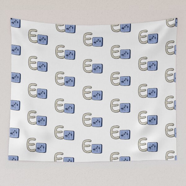 Item preview, Doodle Illustration of Letter E for equalizer designed and sold by rasagamastore.