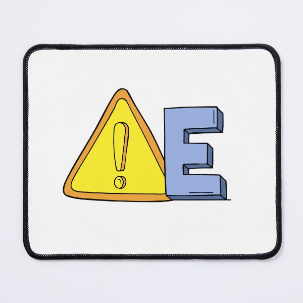 Item preview, Doodle Illustration of Letter E for exclamation designed and sold by rasagamastore.