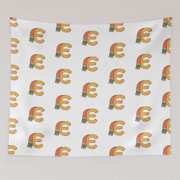 Item preview, Doodle Illustration of Letter E for ethnic designed and sold by rasagamastore.