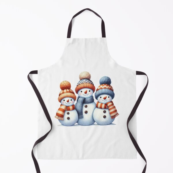 Item preview, Three Snowmen Christmas Watercolor Design designed and sold by Bankza.