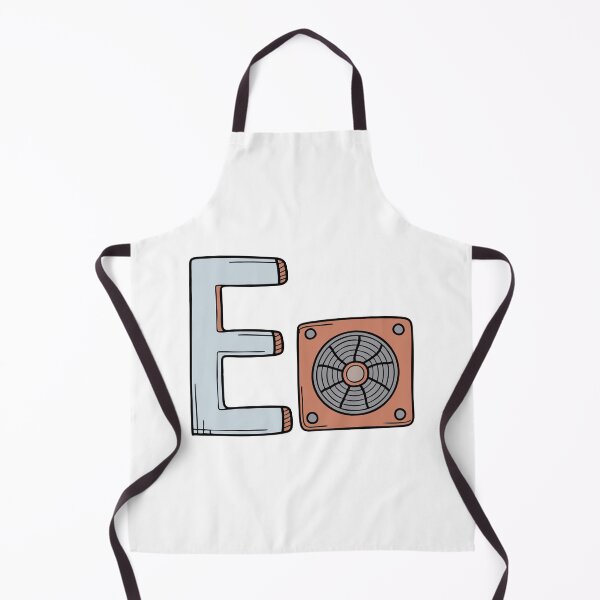 Item preview, Doodle Illustration of Letter E for exhaust fan designed and sold by rasagamastore.