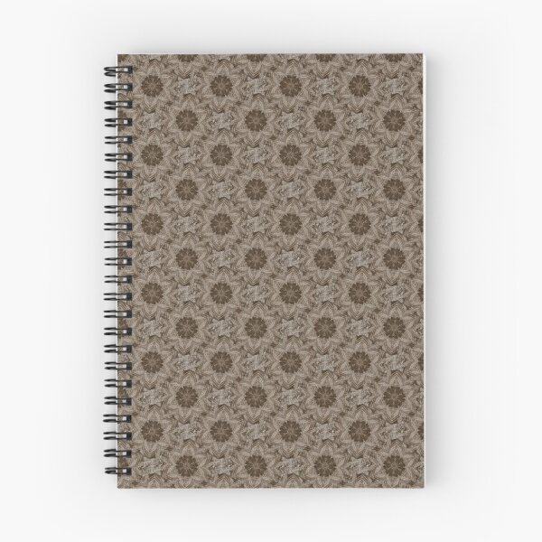 Item preview, Abstract Rustic Decorative Floral Pattern in Brown designed and sold by Artistestella.